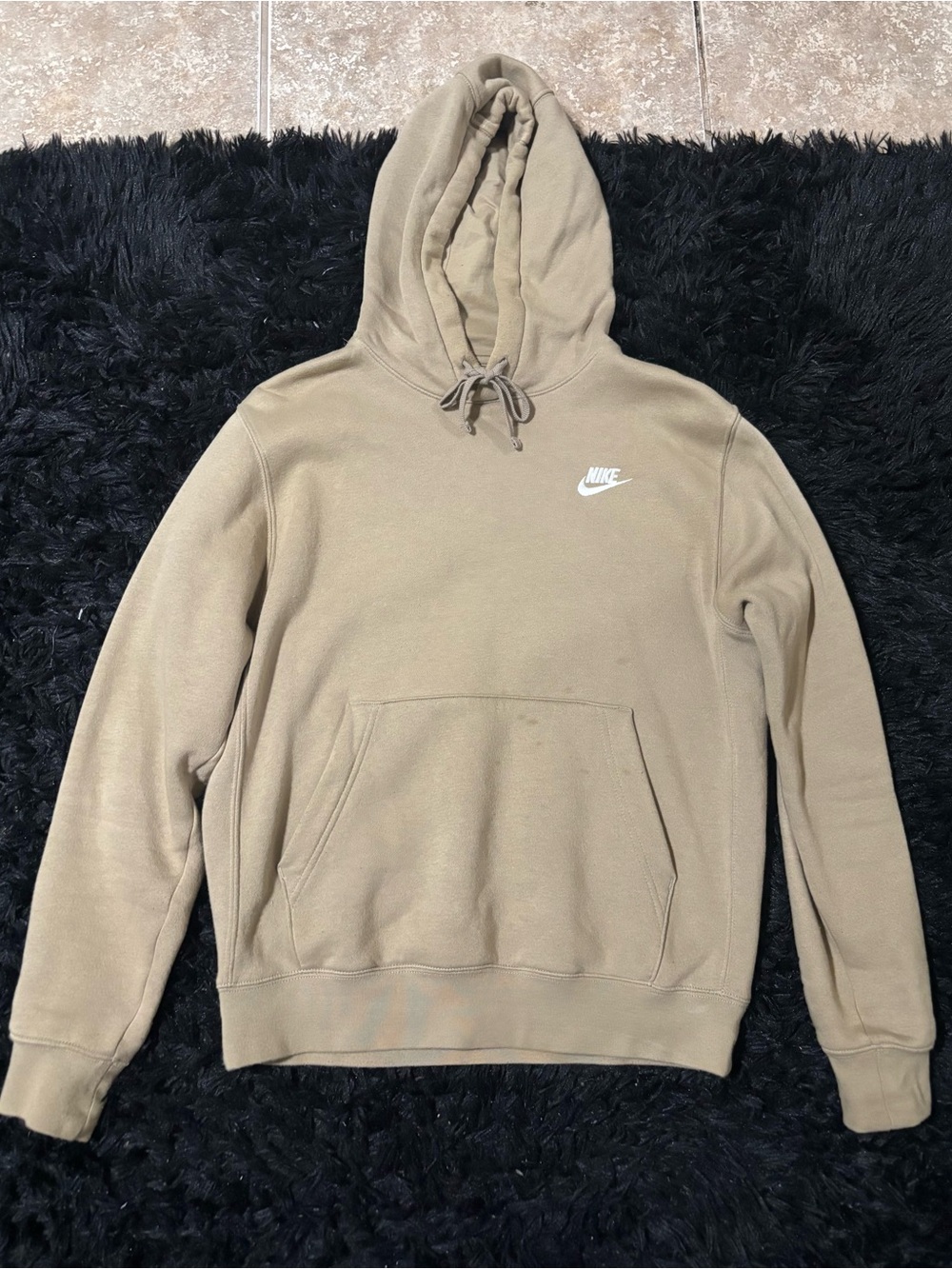 Nike Swoosh Brown/Tan Hoodie